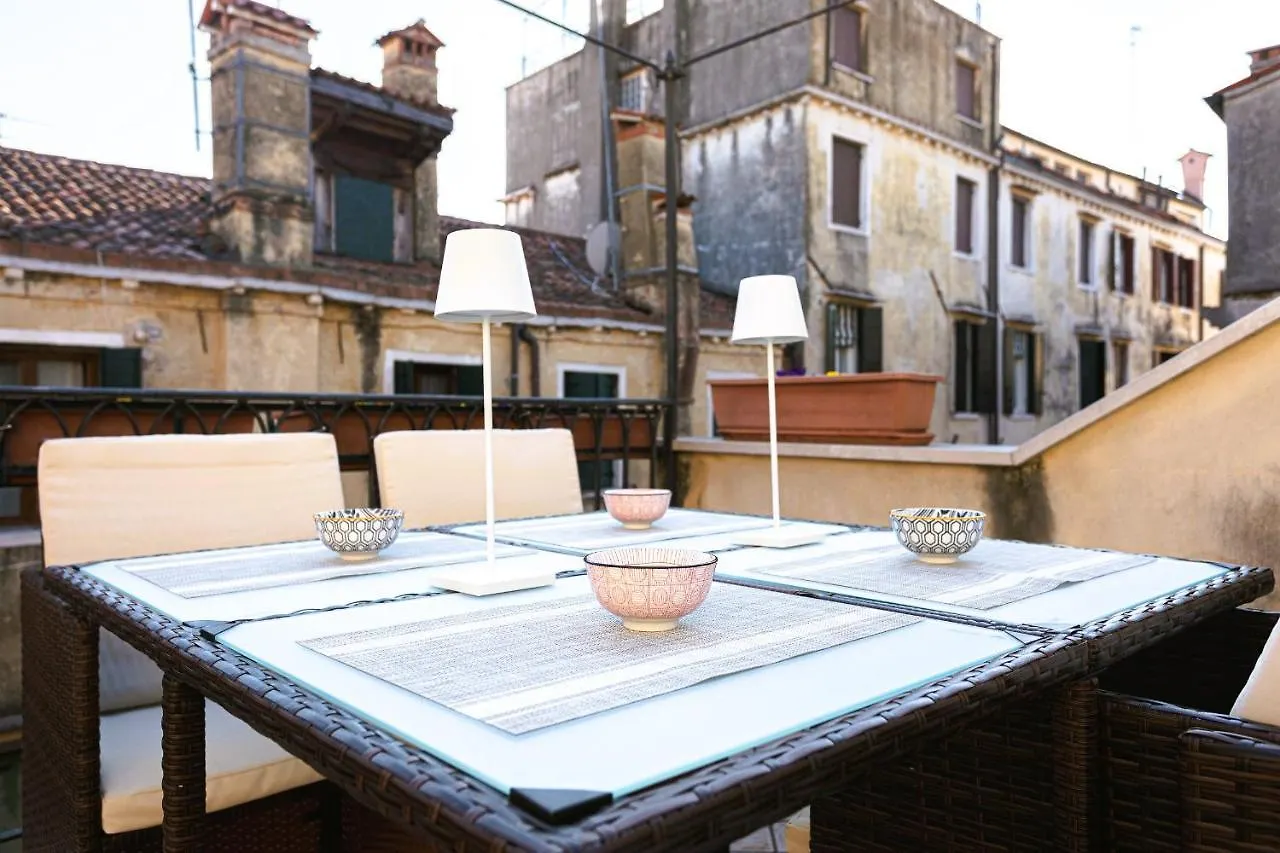 San Marco Luxury Loft With Terrace Apartment Venice
